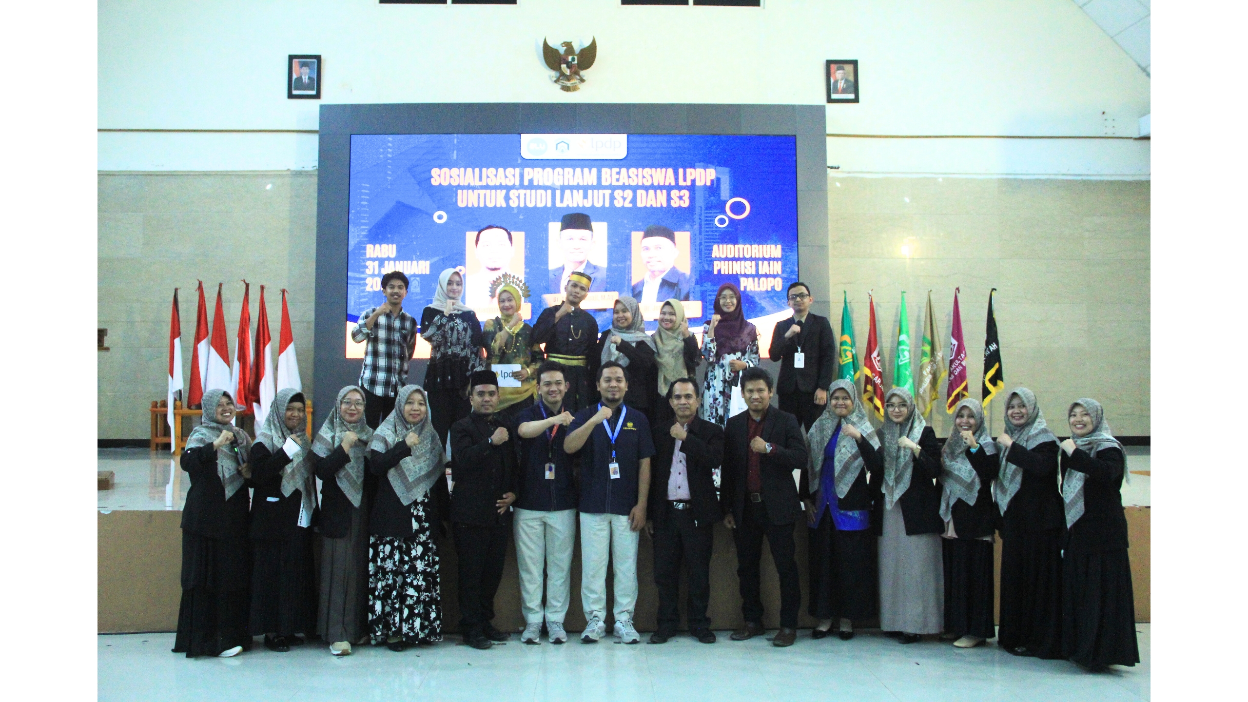 UPB IAIN Palopo Gelar Sosialisasi Beasiswa LPDP Pertama Kali di Luwu Raya