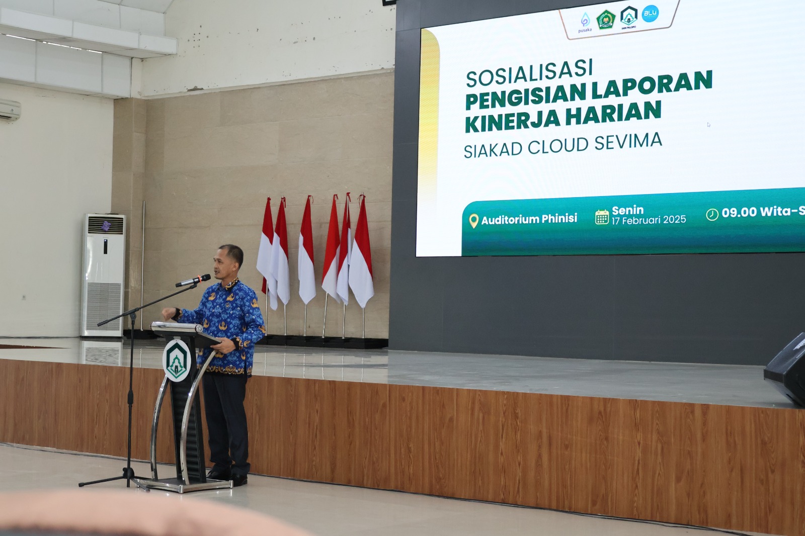 Transformasi Digital: Tenaga Kependidikan Terima Sosialisasi Pengisian LKH Berbasis Siakad Cloud