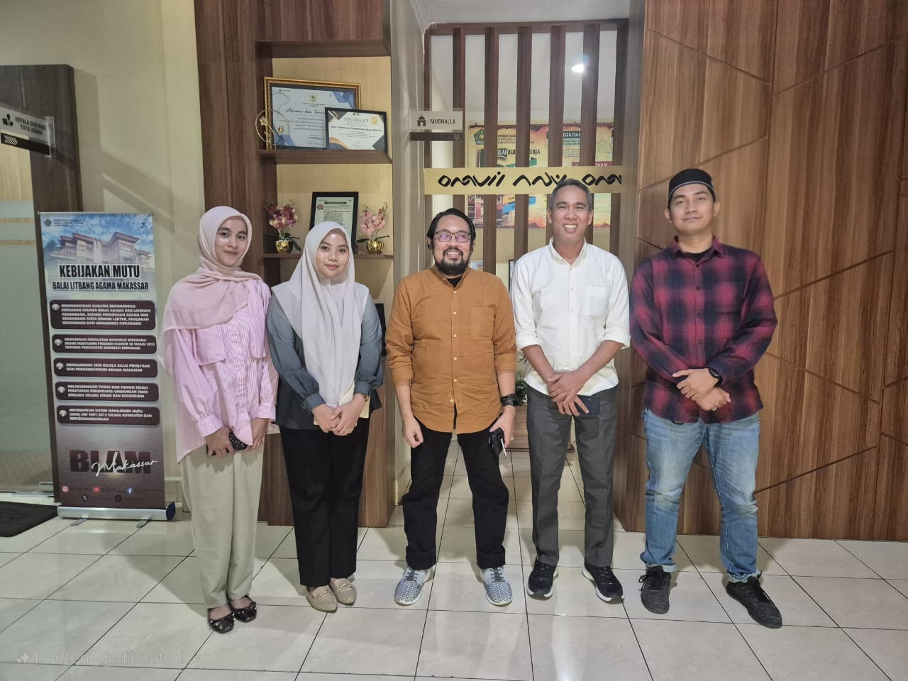 LP2M UIN Palopo Jalin Koordinasi dengan Balai Litbang Agama Makassar Bahas Roadmap Penelitian di Tana Luwu