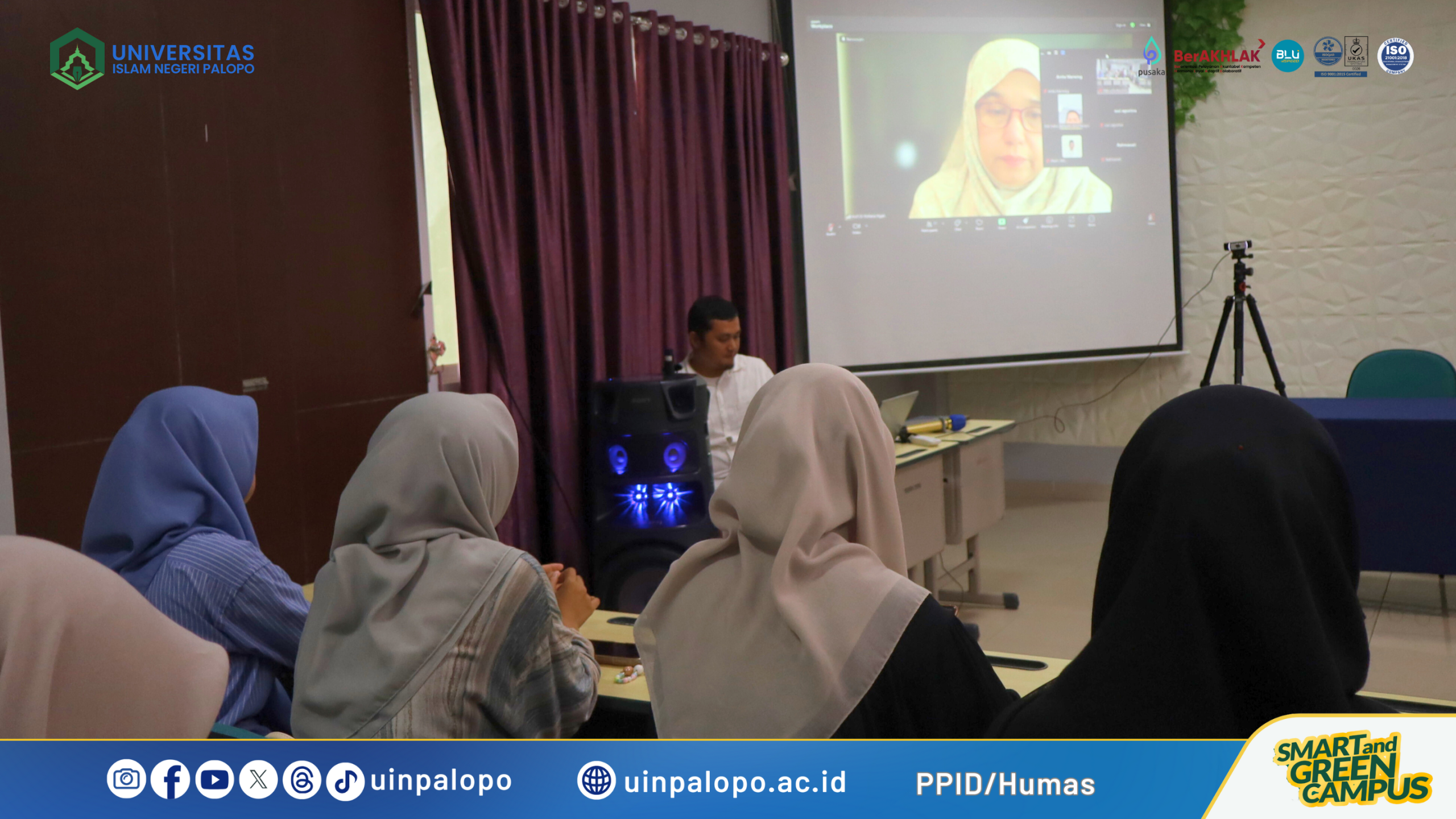 Kuliah Tamu Internasional FEBI UIN Palopo, Hadirkan Guru Besar Universiti Teknologi MARA Malaysia