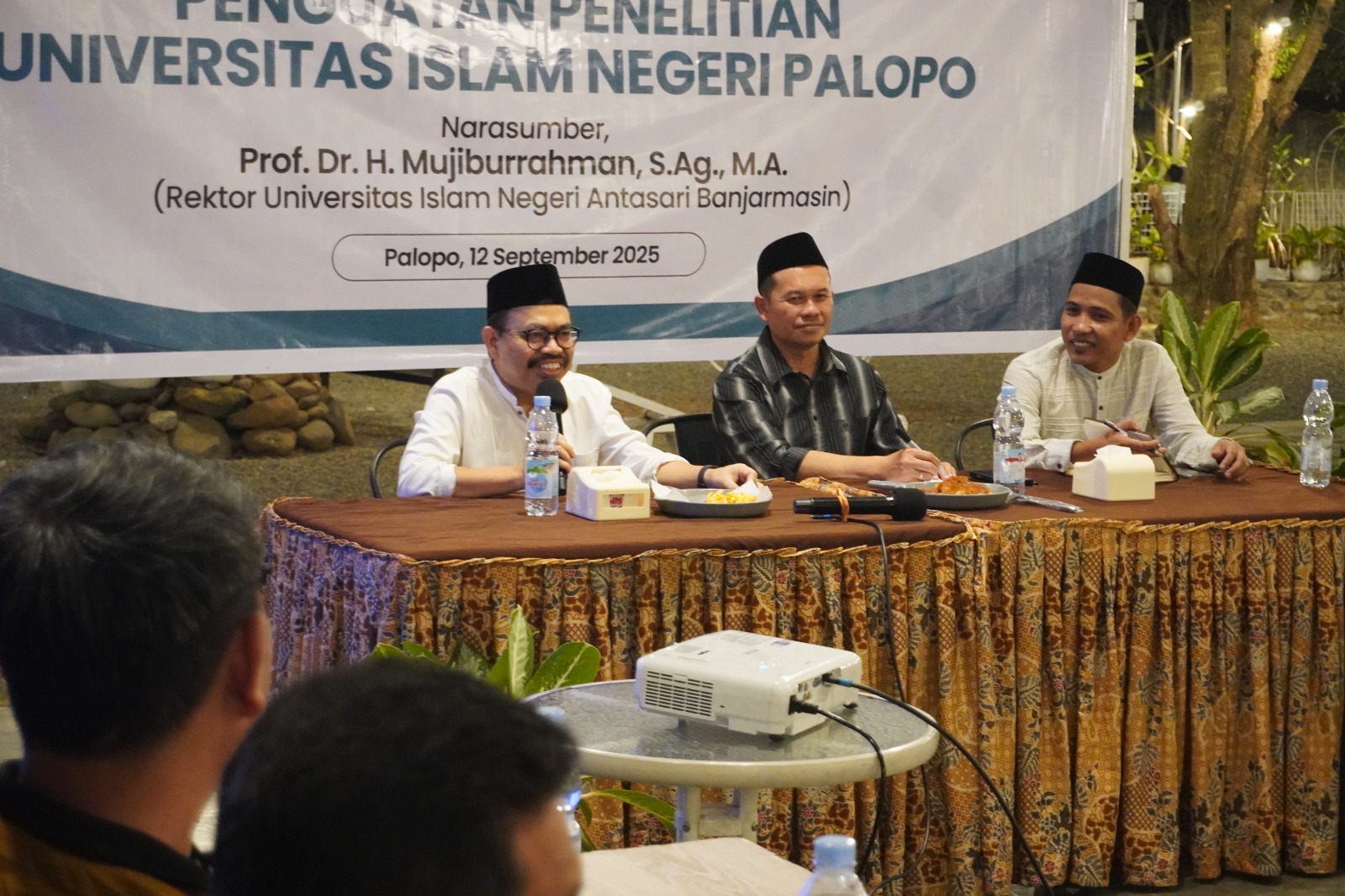 UIN Palopo Tingkatkan Kualitas Penelitian Melalui FGD Bersama Rektor UIN Antasari