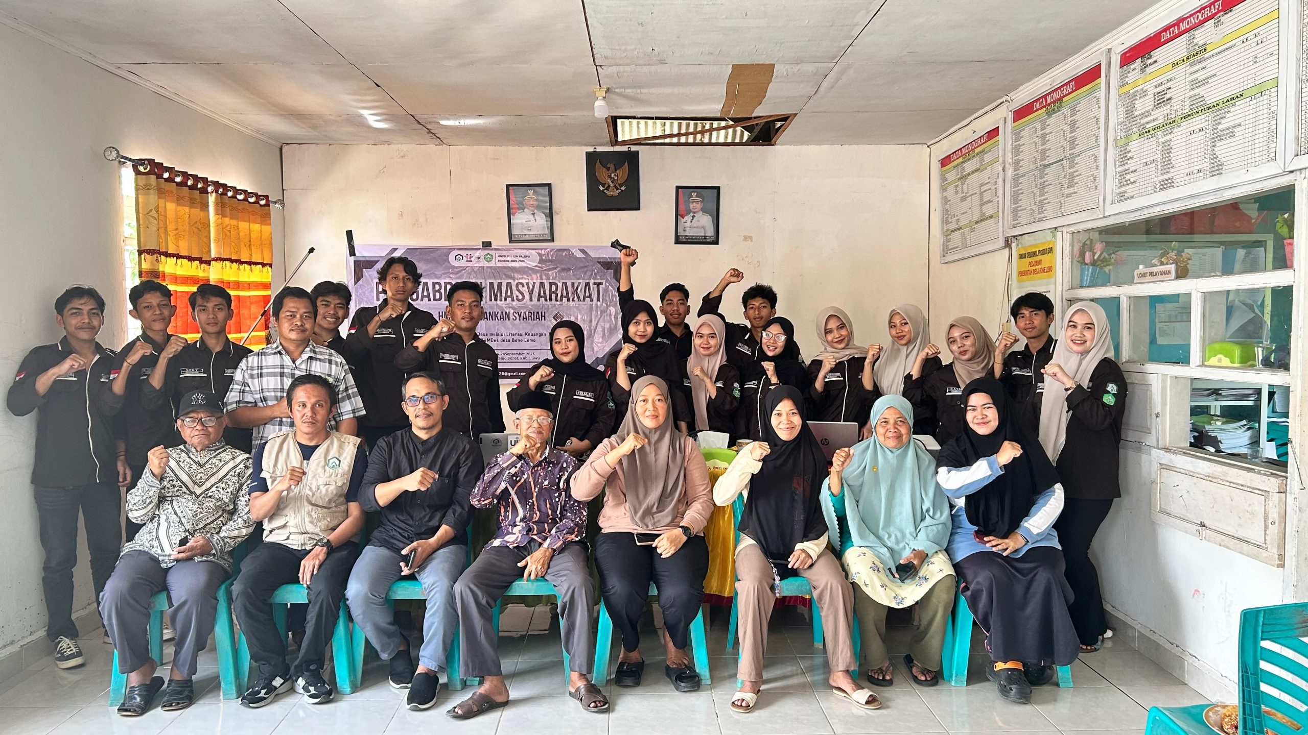 Mahasiswa UIN Palopo Pengabdian Masyarakat di Bajo Barat Kabupaten Luwu