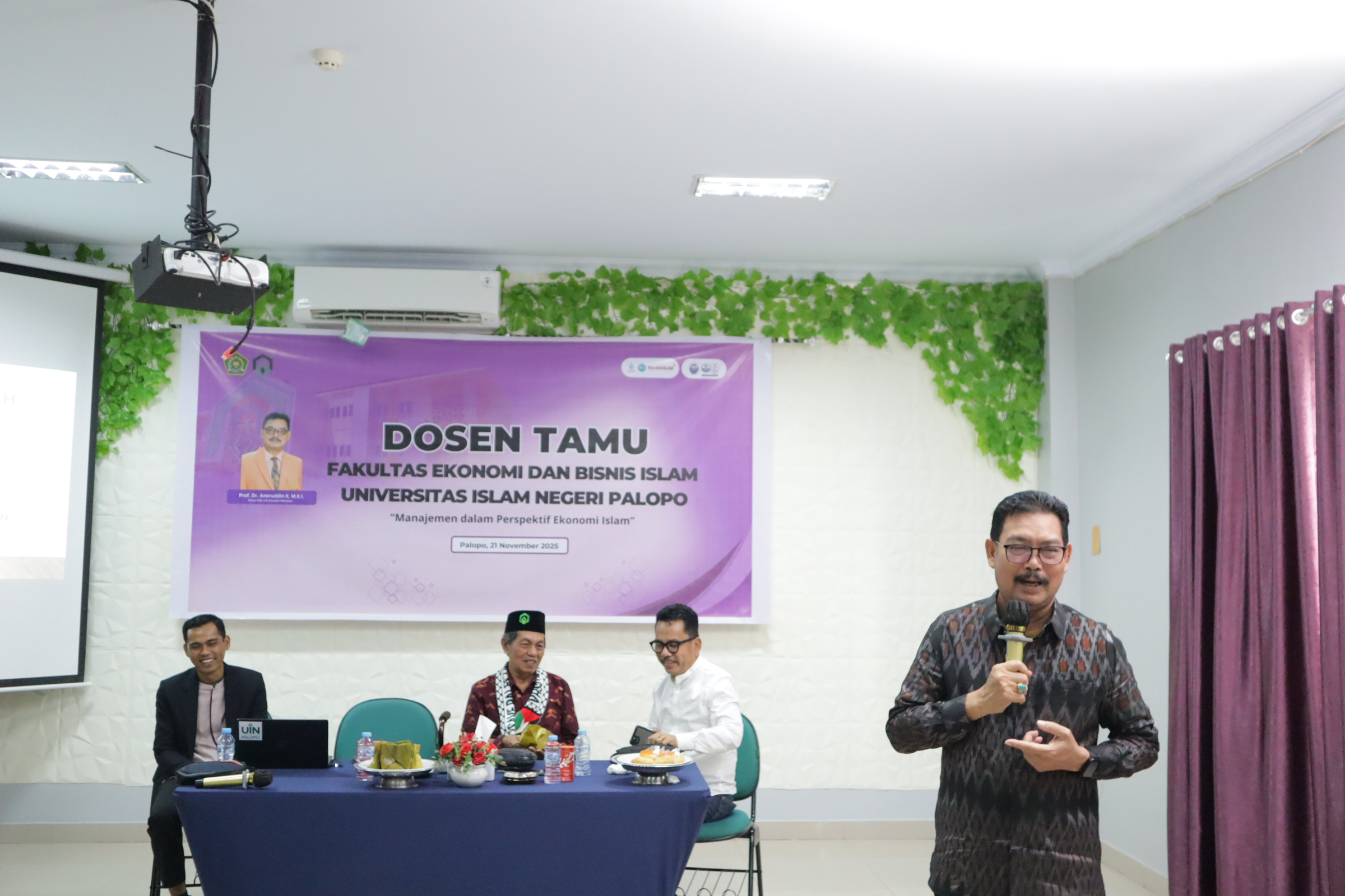 Manajemen Syariah Fondasi Etika Organisasi Modern, Pembahasan Kuliah Tamu di UIN Palopo