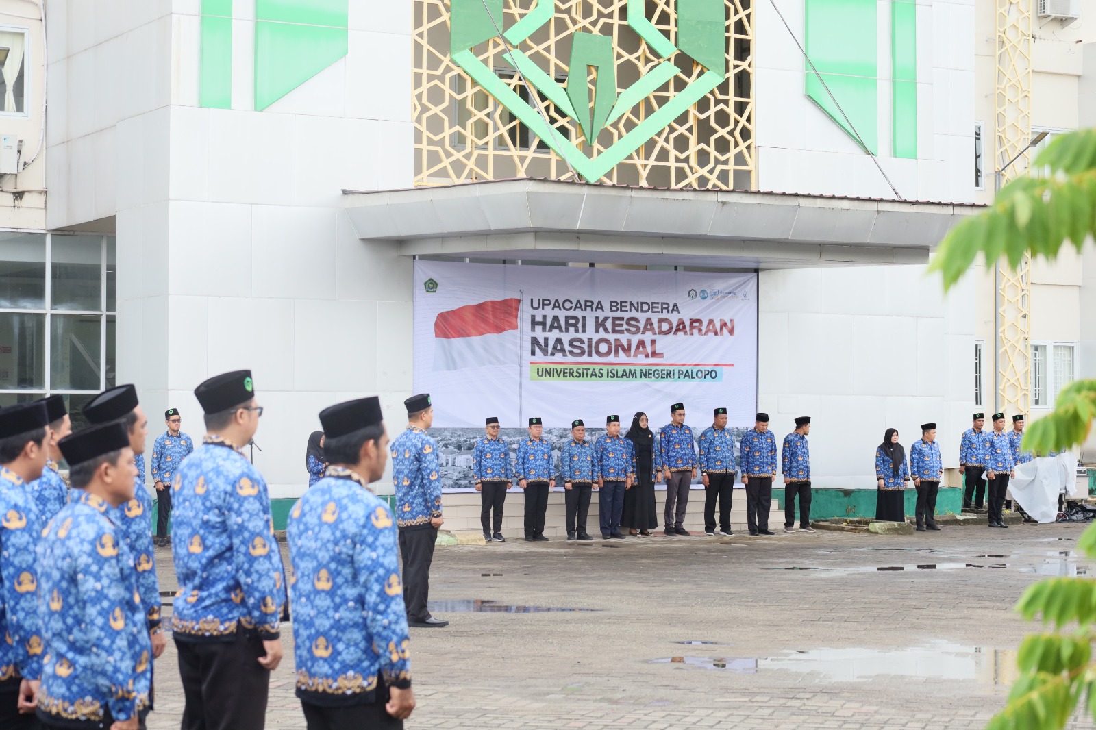 Upacara Bendera HKN UIN Palopo, Berikut Tiga Komitmen Pengembangan Kampus