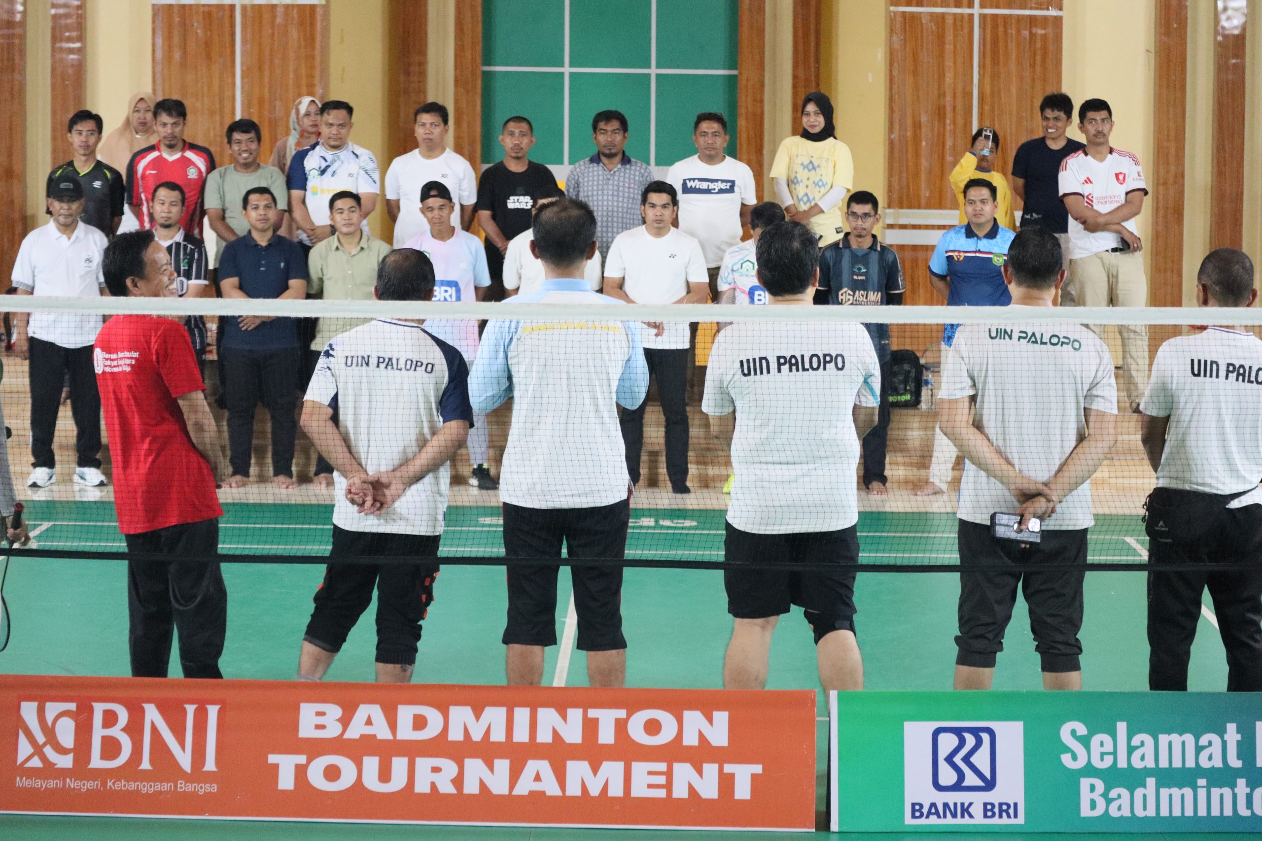 Dua Kategori Tanding, Turnamen Badminton HAB Kemenag ke-80 UIN Palopo Resmi Dimulai