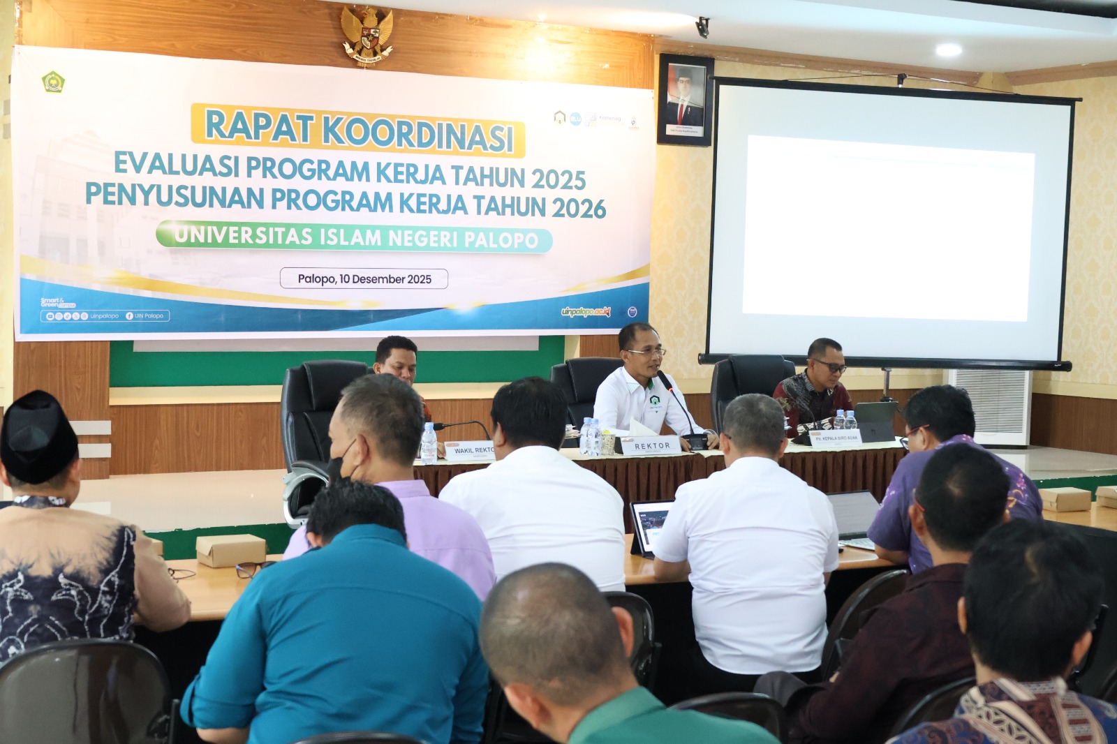 Rakor UIN Palopo Tekankan Manajemen Berbasis Sistem dan Pembukaan Prodi Umum pada 2026