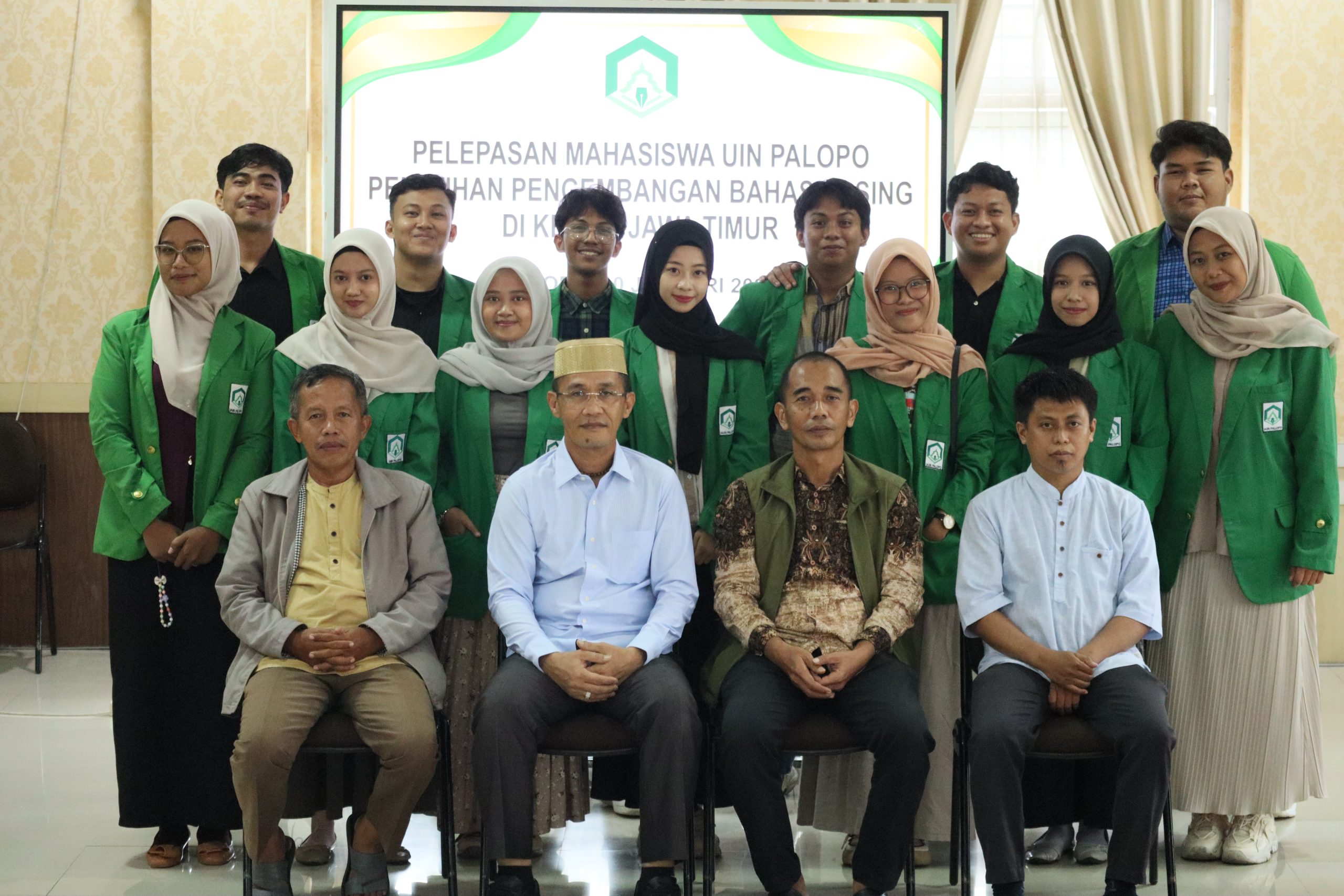 Dorong Daya Saing Global, UIN Palopo Berangkatkan Mahasiswa Ikuti Pelatihan Bahasa Asing di Kediri