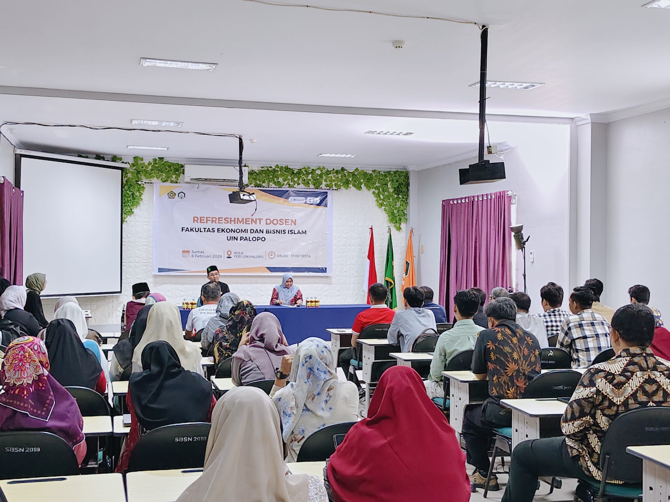 Penguatan Integritas dan Digitalisasi Pembelajaran Warnai Refreshment Dosen FEBI UIN Palopo