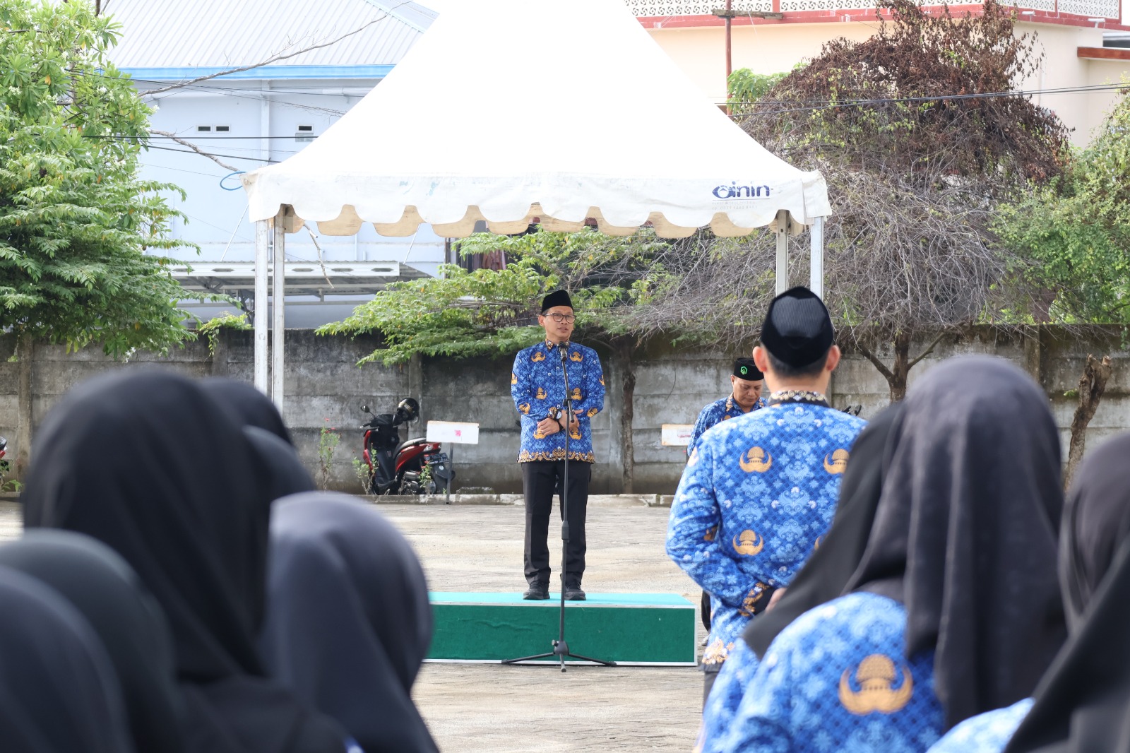 Upacara HKN UIN Palopo, Korstafsus Menteri Agama Dorong ASN dan Sivitas Akademika Berpikir Lokal-Global