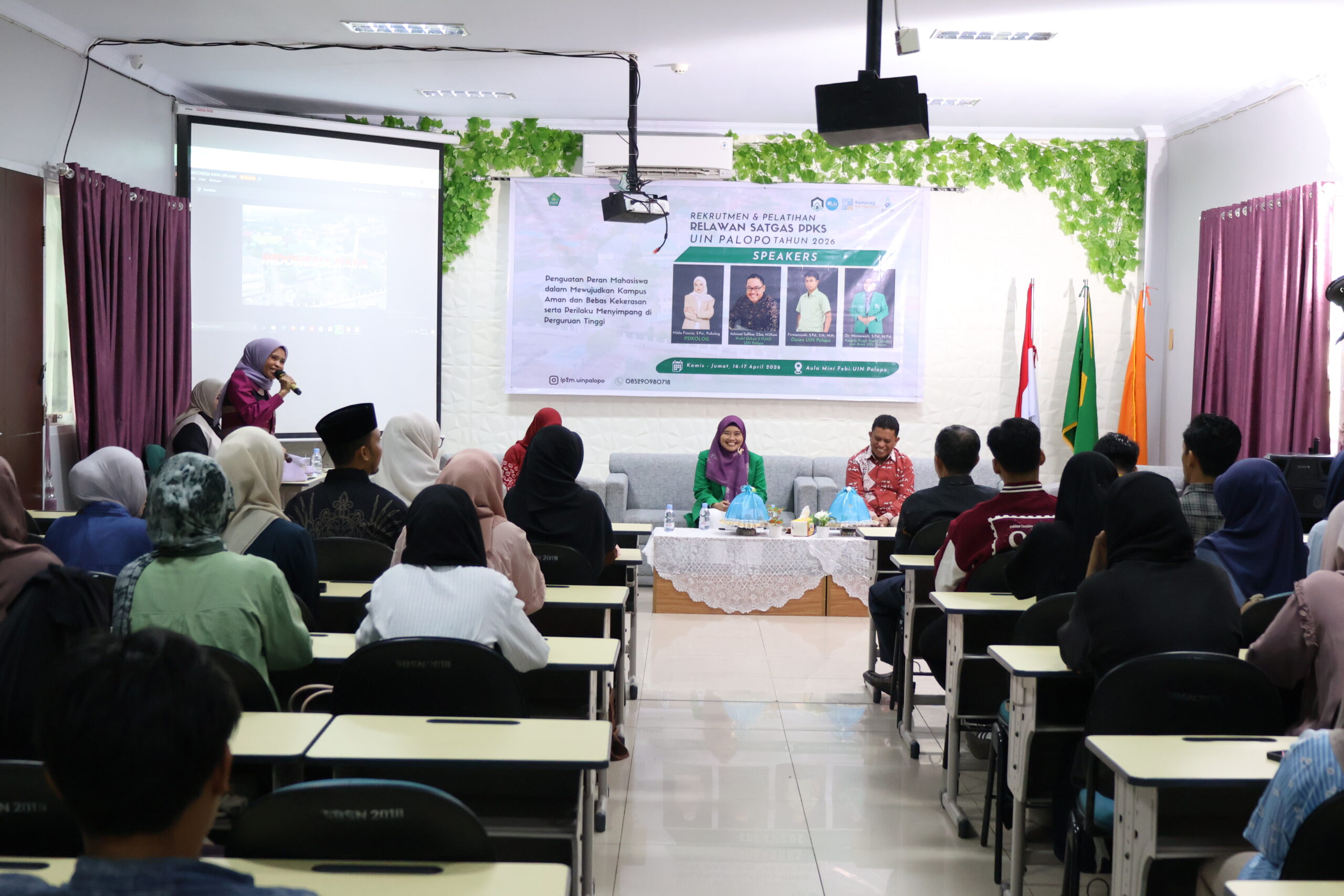 Komitmen Kampus Aman, UIN Palopo Bentuk Relawan Satgas PPKS dari Mahasiswa