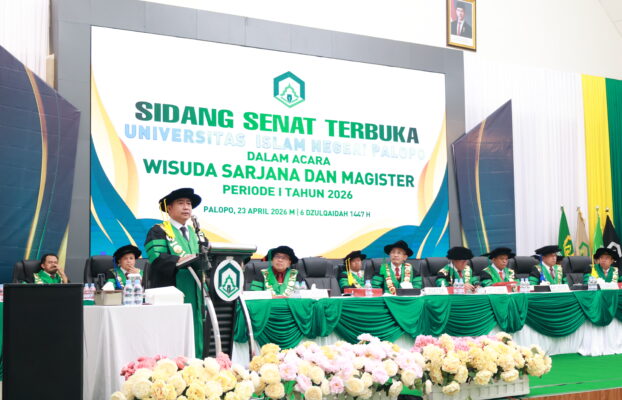 Orasi Ilmiah di UIN Palopo, Prof Inung Soroti Ancaman AI dan Pentingnya Moral