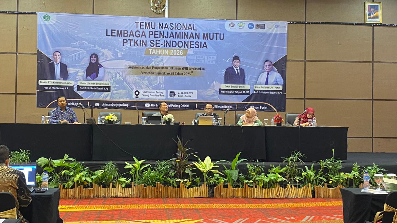 UIN Palopo Perkuat Mutu Pendidikan lewat Temu Nasional LPM PTKIN di Padang