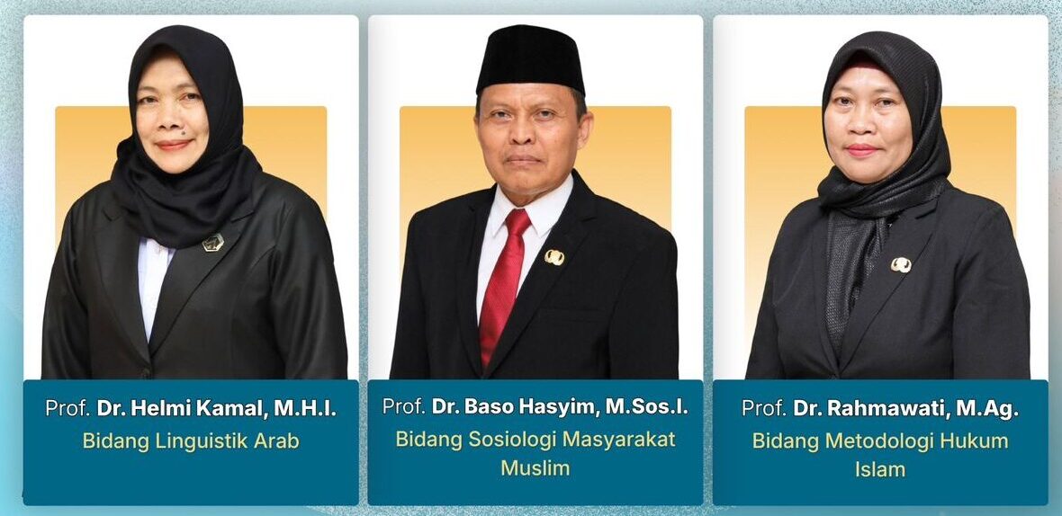 UIN Palopo Kini Miliki 12 Guru Besar, Tiga Dosen Lulus Uji Kompetensi Jabatan Akademik