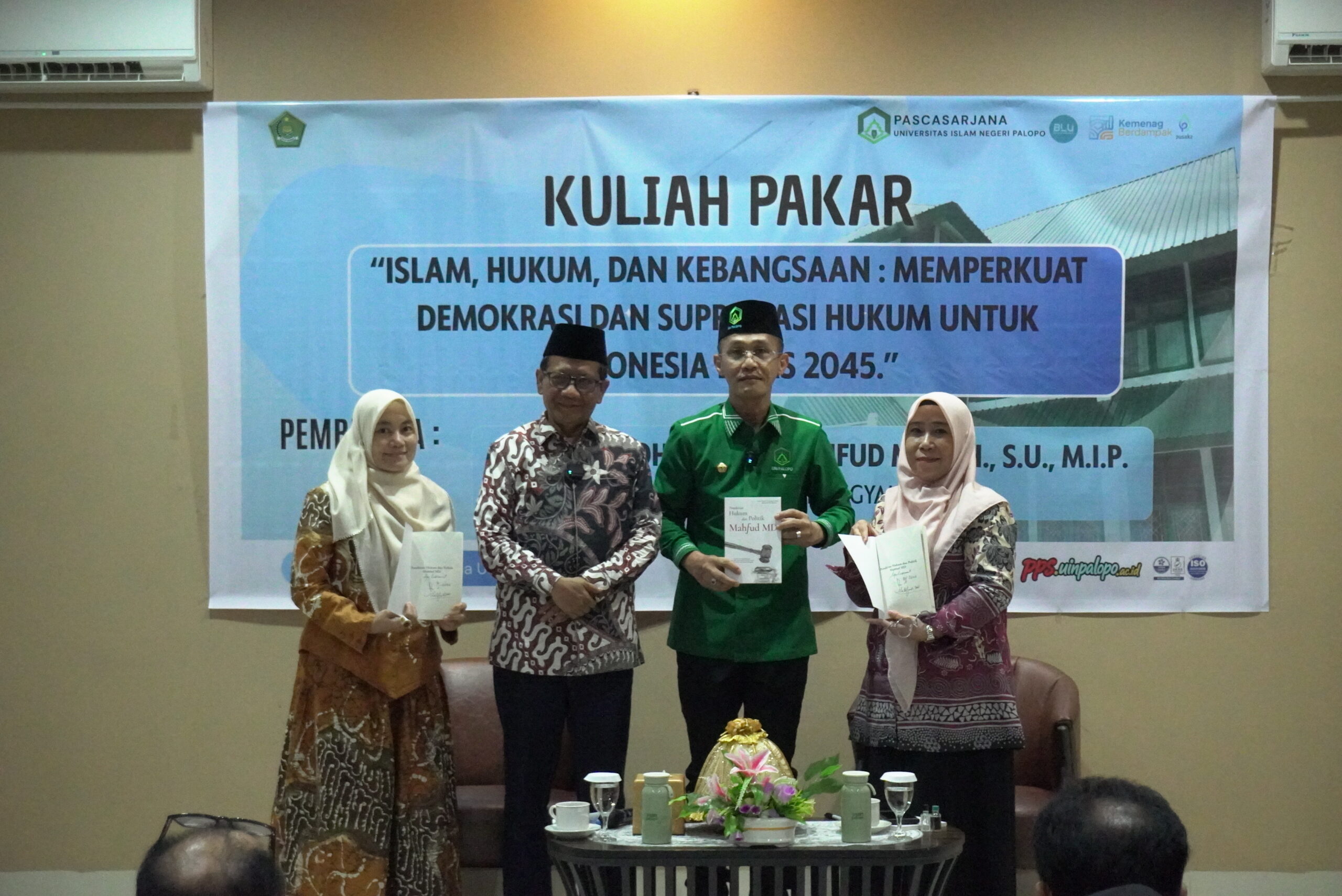 Kuliah Pakar di UIN Palopo, Prof Mahfud MD Soroti Peran Kampus Islam dalam Mobilitas Sosial