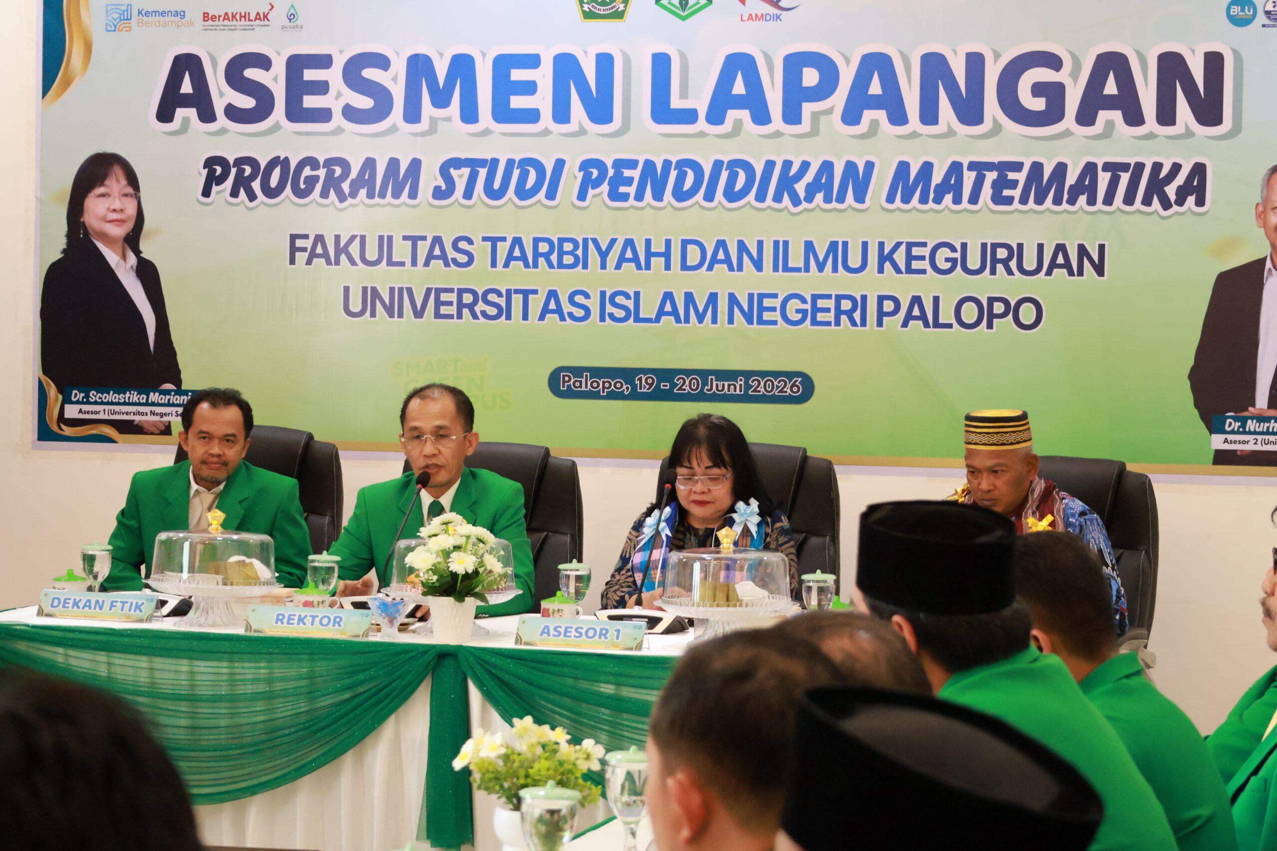 Uji Mutu Akademik, Prodi Pendidikan Matematika FTIK UIN Palopo Jalani Akreditasi LAMDIK