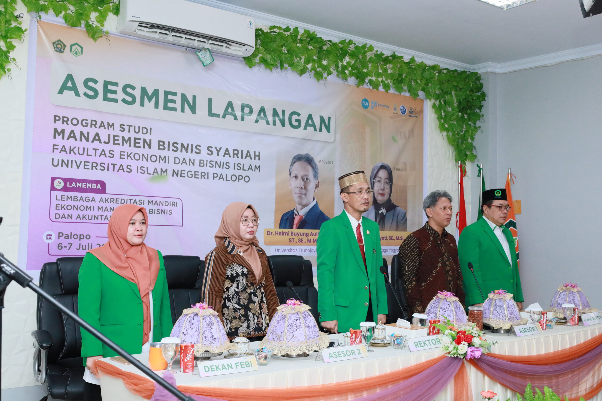 Jalani Asesmen Lapangan LAMEMBA, Prodi Manajemen Bisnis Syariah UIN Palopo Targetkan Hasil Unggul