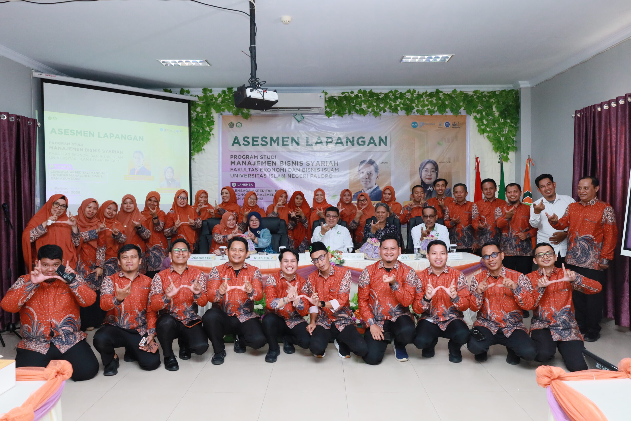 Tim Asesor Apresiasi Sinergi Civitas Akademika UIN Palopo pada Penutupan Aslap Prodi MBS