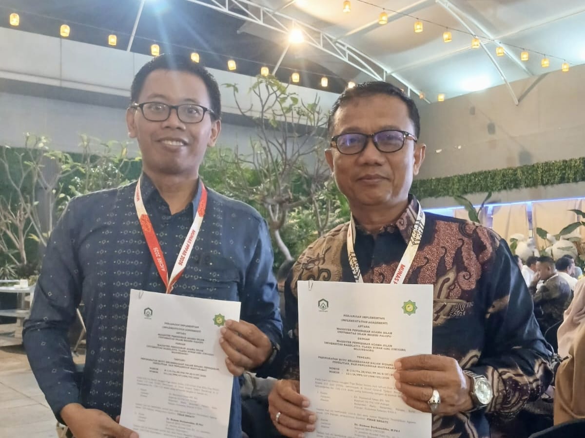 Perkuat Jejaring Akademik Nasional, Prodi Magister PAI UIN Palopo Jalin Kerja Sama dengan UNUGIRI Bojonegoro
