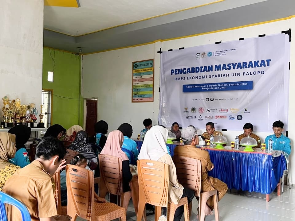 Sepekan Mengabdi di Desa Muhajirin, HMPS Ekonomi Syariah UIN Palopo Hadirkan Program Pemberdayaan