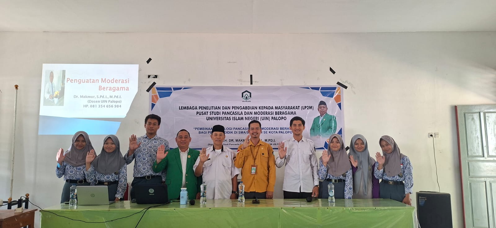 LP2M UIN Palopo Goes to School, Perkuat Ideologi Pancasila dan Moderasi Beragama Siswa SMAN 2 Palopo
