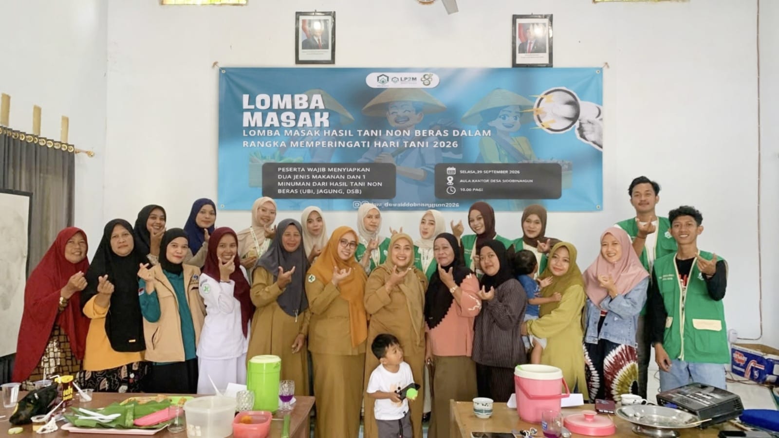 Perkuat Diversifikasi Pangan, Mahasiswa KKN UIN Palopo Gelar Lomba Masak Hasil Tani Lokal