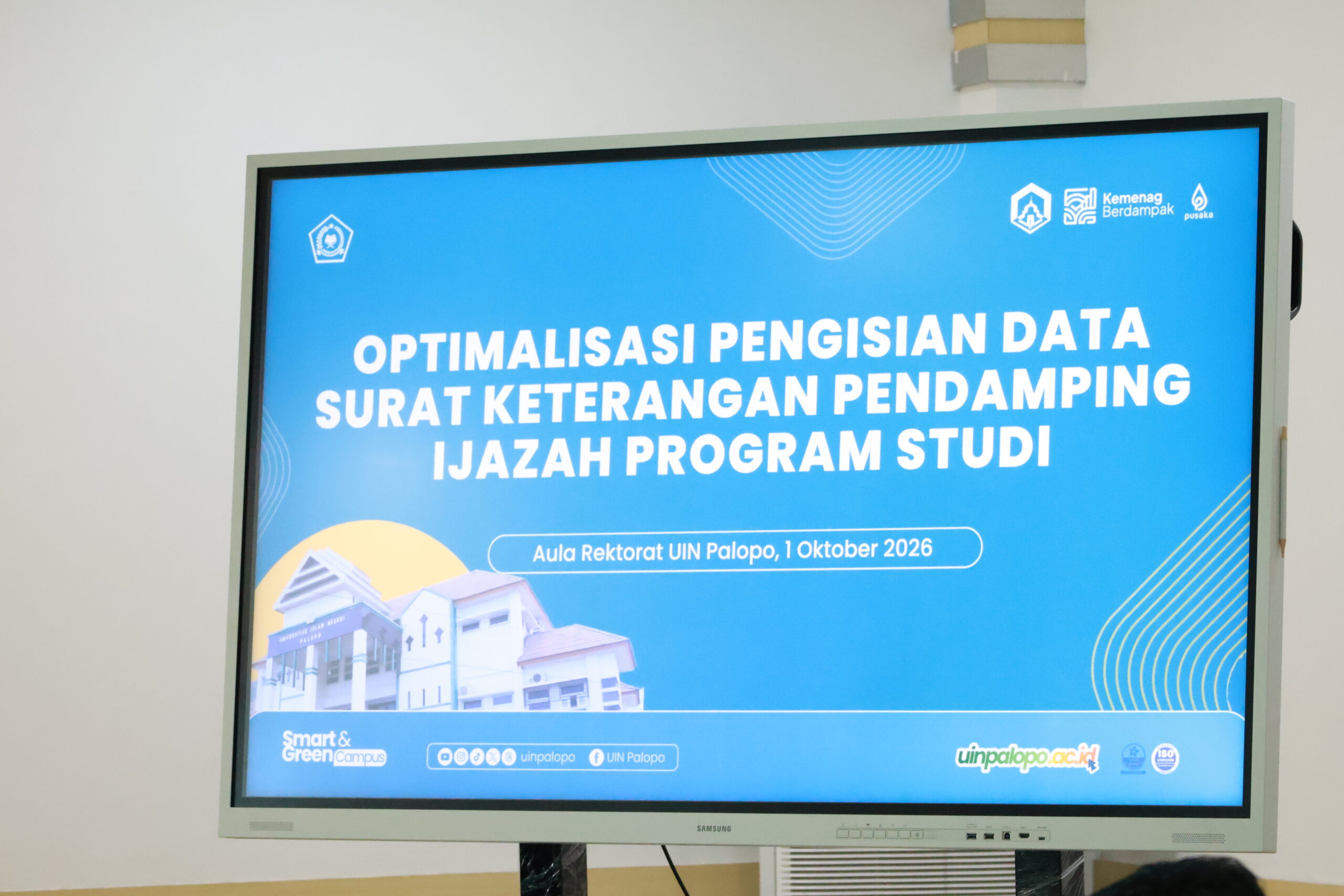 UIN Palopo Optimalkan Pengisian Data SKPI untuk Perkuat Rekam Kompetensi Lulusan