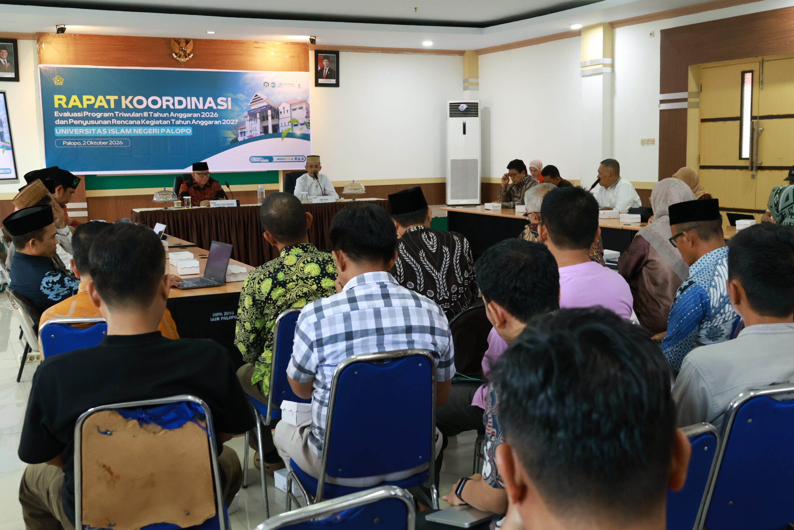 Sesditjen Pendis Apresiasi Capaian UIN Palopo dalam Rakor Evaluasi Triwulan III